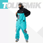 Tolasmik Premium Waterproof Snowboarding Bibs