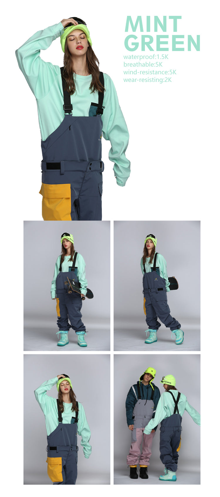 Banana Hook Snowboard Waterproof Sweaters