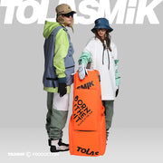 Tolasmik Waterproof Trolley Backpack Skiing/Diving Bag 90L