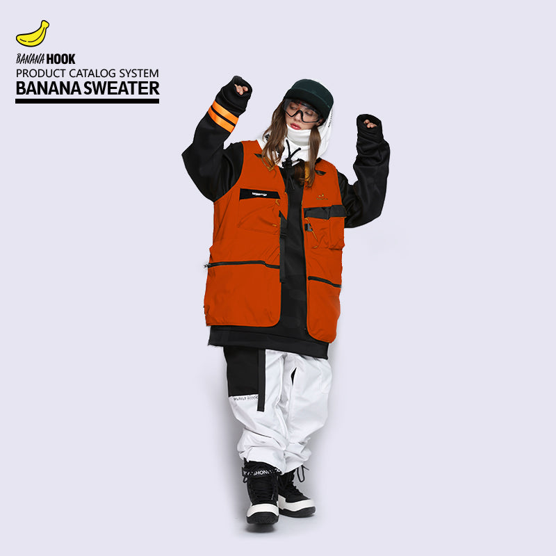 Banana Hook Snowboard Waterproof Waistcoat