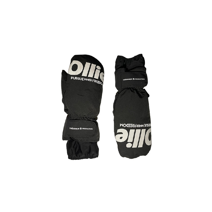 Tolasmik Snowboard Mittens with Wrist Bands Protection