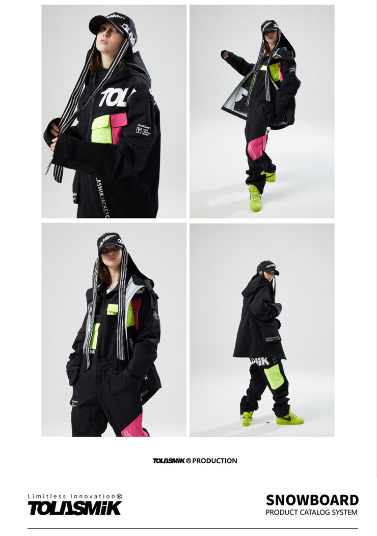 Tolasmik Premium Waterproof Snowboarding Outfit