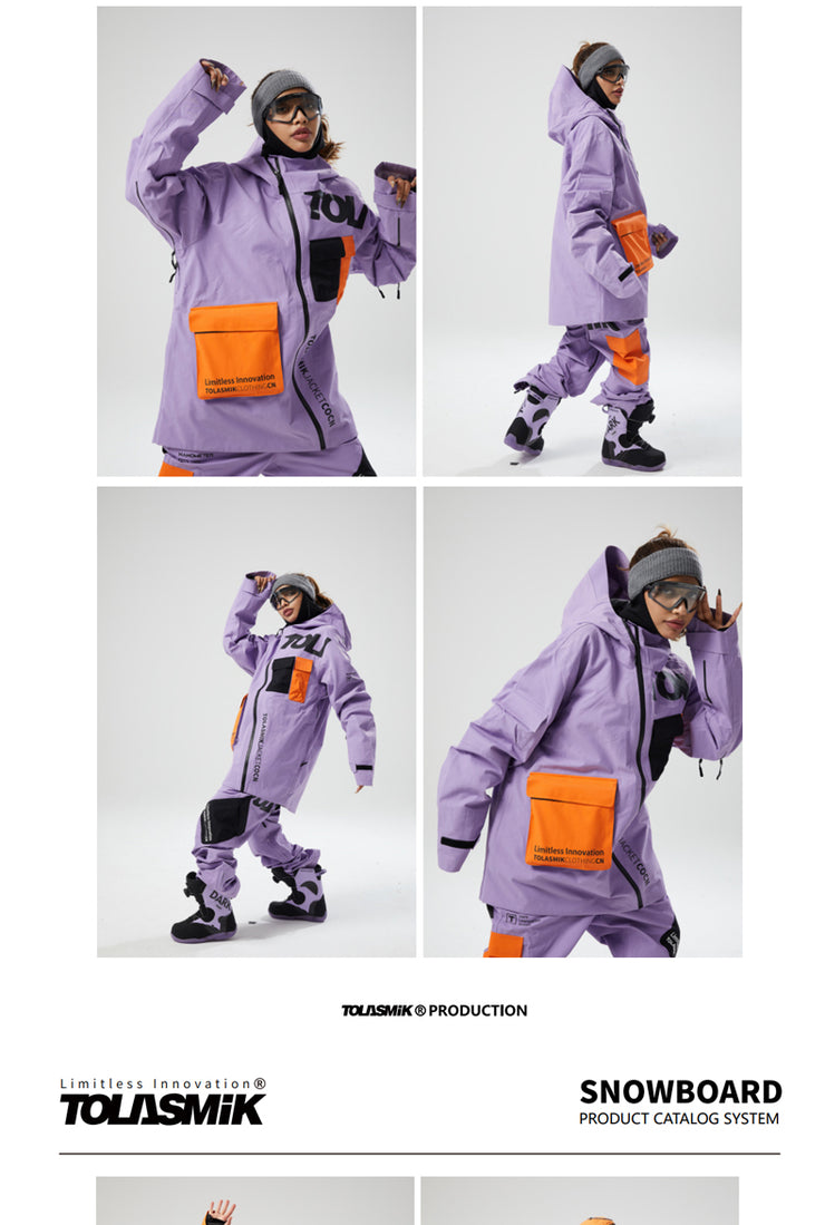 Tolasmik Premium Waterproof Snowboarding Outfit