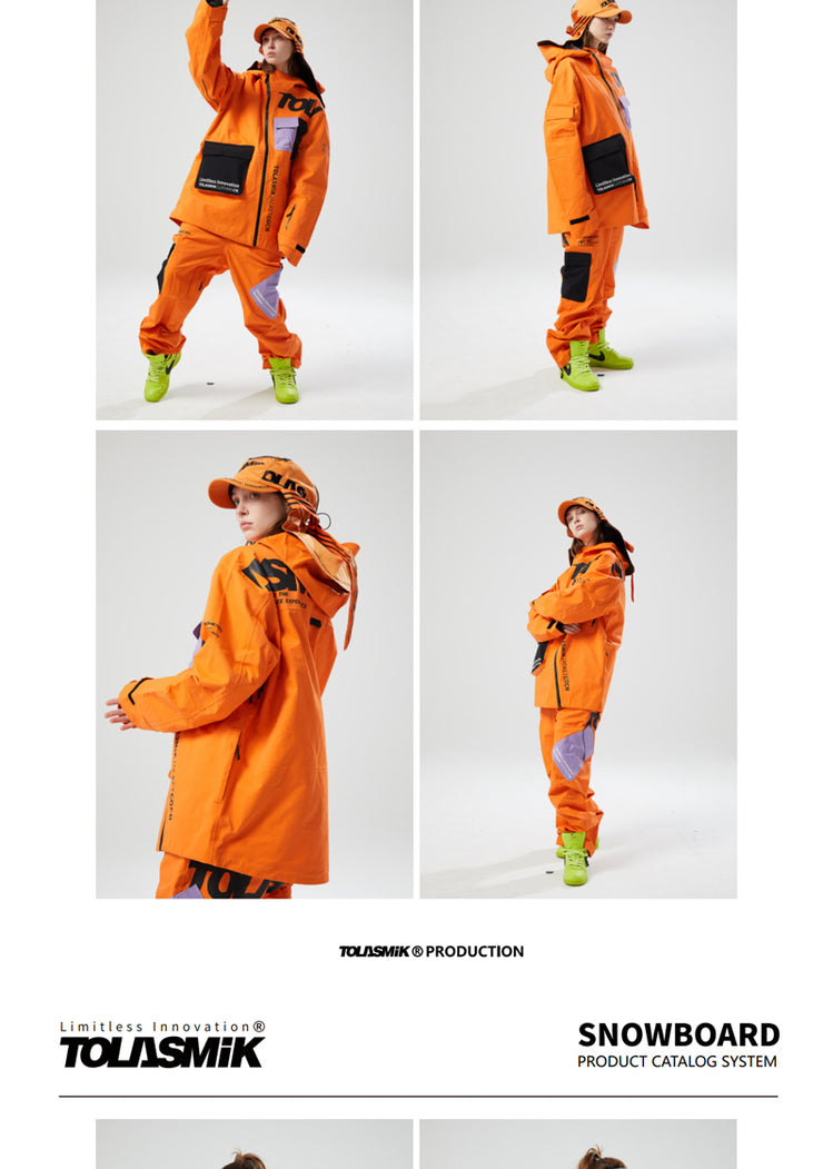 Tolasmik Premium Waterproof Snowboarding Outfit