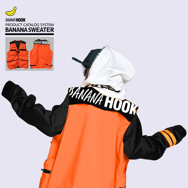 Banana Hook Snowboard Waterproof Waistcoat