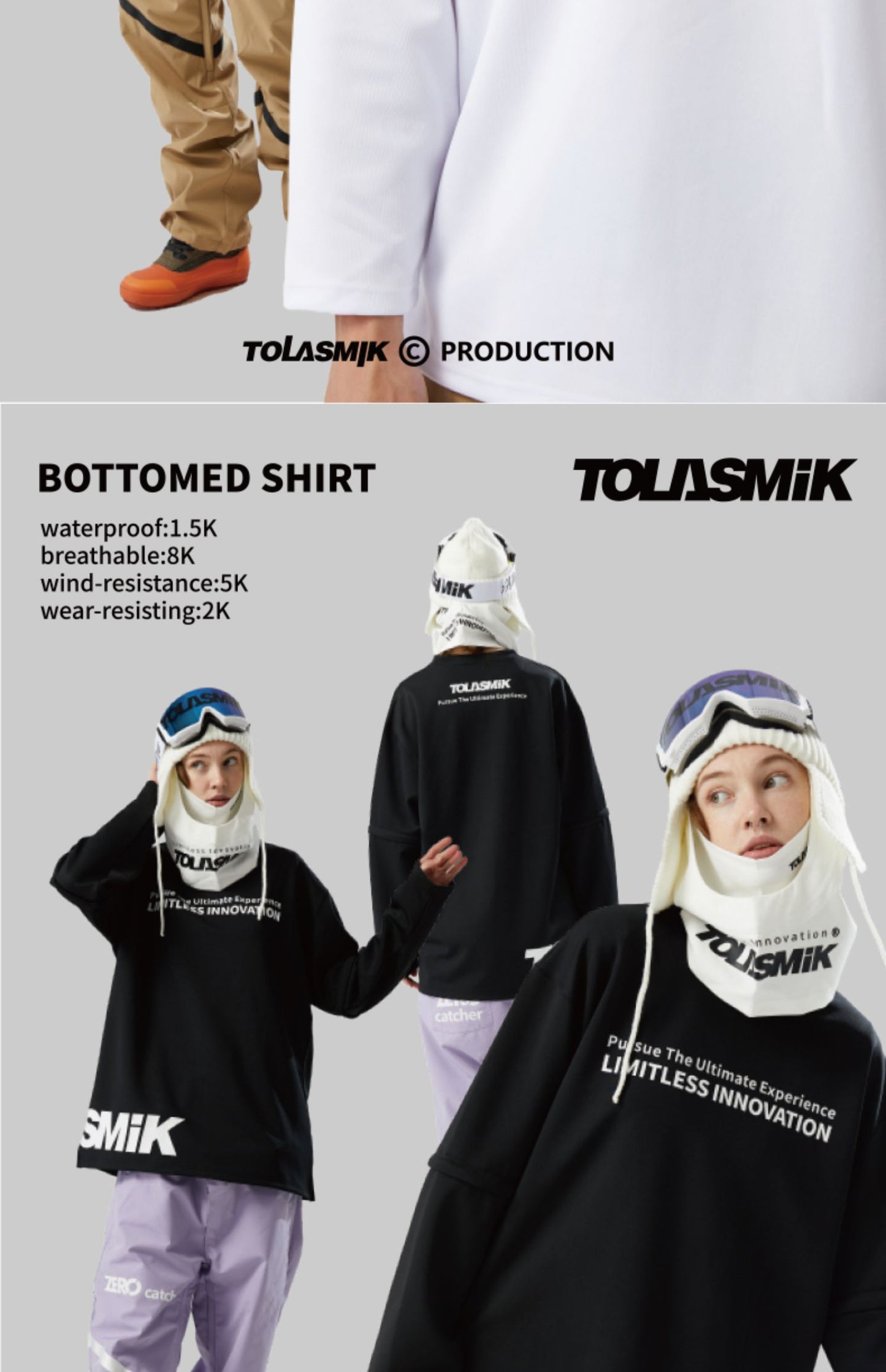 Tolasmik Quick-dry and Waterproof Sweatshirt