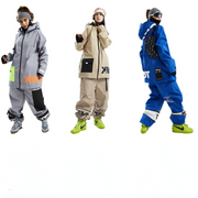 Tolasmik Fashion Snow Suit with A Hooded Jacket and A Length Adjustable Pants