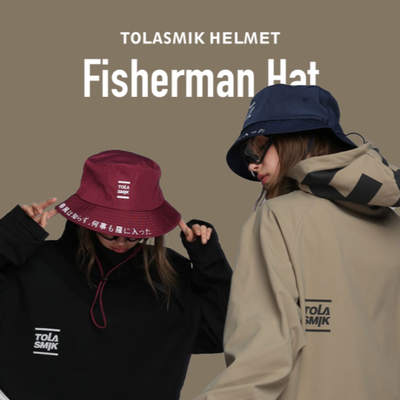 Tolasmik Ski Snowboard Hard Shell Helmet with Fishman Hat